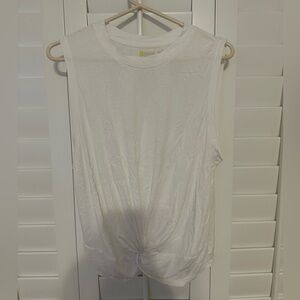 Zella front tie tank